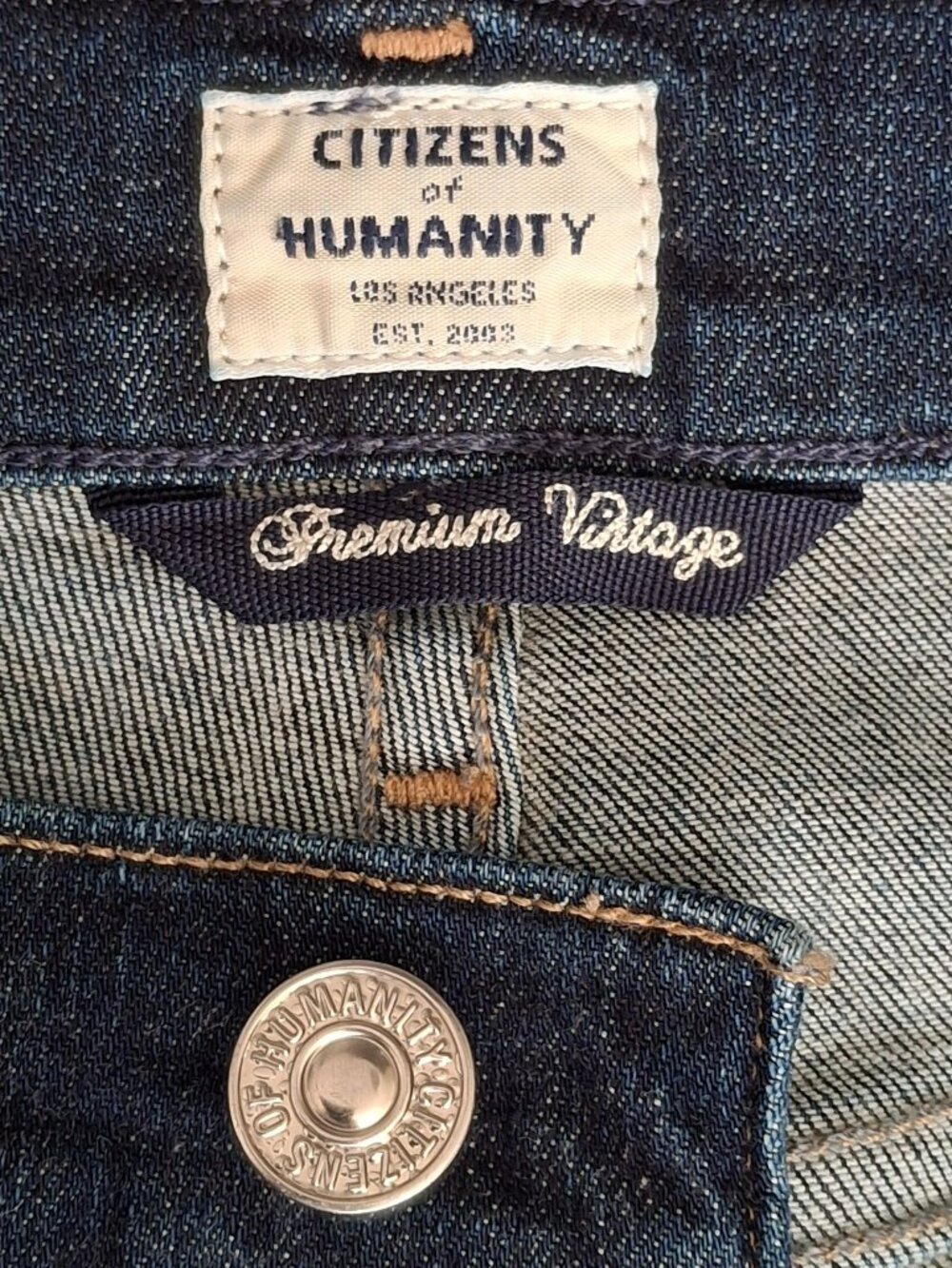 Citizens of Humanity Premium Vintage Rocket Crop High Rise Skinny Jeans| Size 29 - Picture 9 of 13